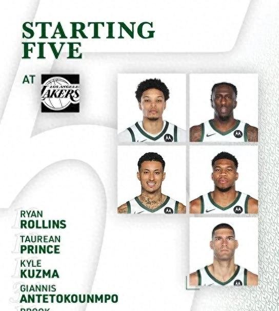 湖人B队翻盘巴西男篮，字母哥统治全场